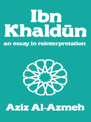 cover image of Ibn Khaldun